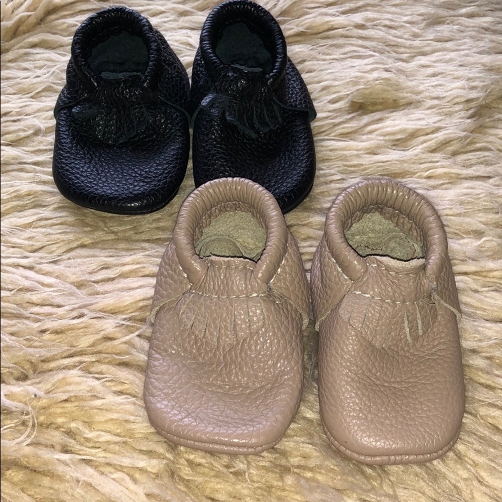 Freshly picked baby shoes Moccasin